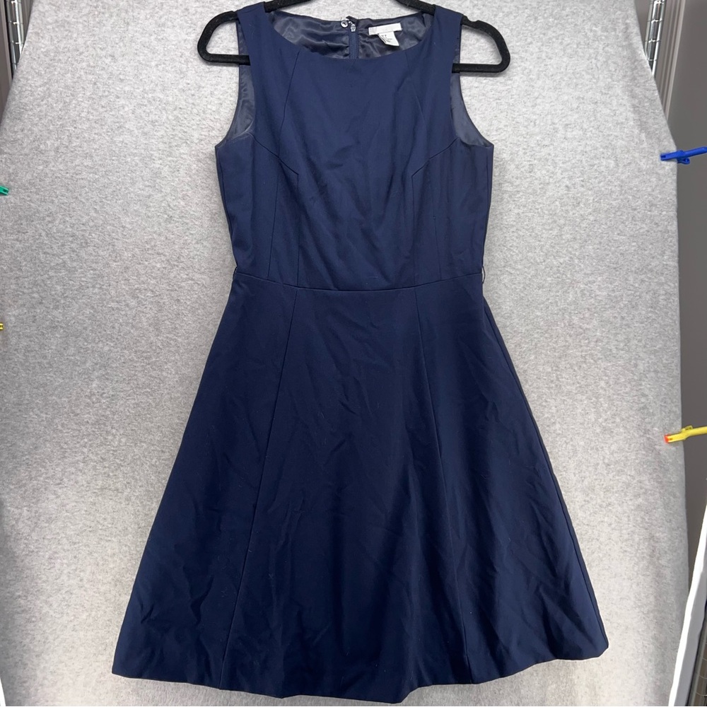 H&M Navy Sleeveless Mini Dress